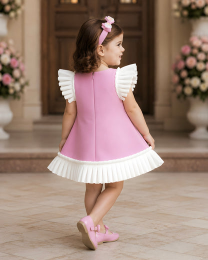 Elegant A-line Pink Party Dress